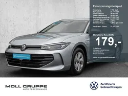 Oyster silver (metallic) Gebraucht 2024 VW Passat Kombi | 31.780 € (Superpreis)