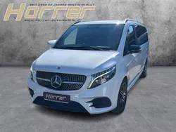 Bergkristallweiã metallic Gebraucht 2024 Mercedes V250 AMG Van / Kleinbus | 62.890 € (Fairer Preis)