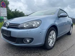 Blue metallic Gebraucht 2013 VW Golf Cabriolet Life Cabrio | 12.800 € (Fairer Preis)