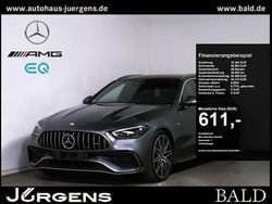 Grau selenite grey metallic Gebraucht 2024 Mercedes C43 AMG AMG Kombi | 64.840 € (Etwas zu teuer)