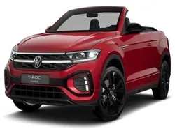 Schwarz Neu 2025 VW T-Roc Cabriolet R-line Cabrio | 54.649 € (Teuer)