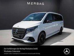 Bergkristall weiß Gebraucht 2024 Mercedes V300 AMG line Van / Kleinbus | 84.890 € (Etwas zu teuer)