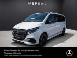 Bergkristall weiß Gebraucht 2024 Mercedes V300 AMG line Van / Kleinbus | 84.380 €