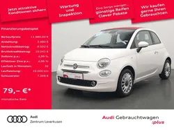 Schwarz Gebraucht 2020 Fiat 500C Lounge Cabrio | 11.980 € (Guter Preis)