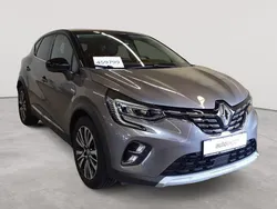 Stahlgrau metallic/dach in blackpearlschwarz Gebraucht 2022 Renault Captur Initiale Paris SUV | 21.990 € (Fairer Preis)