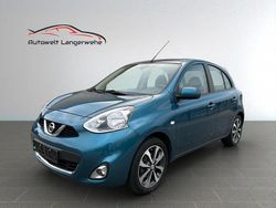 Blau Gebraucht 2015 Nissan Micra Acenta Kleinwagen | 8.999 € (Teuer)