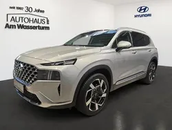 Typhoon silver / met Gebraucht 2023 Hyundai Santa Fe Prime SUV | 44.999 € (Teuer)