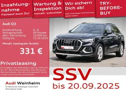 Mythosschwarz metallic Gebraucht 2024 Audi Q3 Advanced Plus SUV | 36.492 € (Fairer Preis)