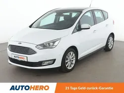 Weiß Gebraucht 2018 Ford C-MAX Titanium Van / Kleinbus | 13.140 € (Fairer Preis)