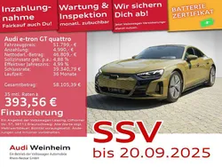 Grün Gebraucht 2022 Audi e-tron GT quattro Sport Limousine | 51.799 € (Superpreis)