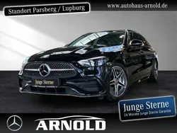 Schwarz (obsidianschwarz) Gebraucht 2023 Mercedes C300 AMG line Kombi | 47.850 € (Etwas zu teuer)