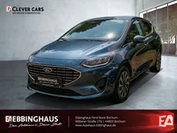Blau Gebraucht 2023 Ford Fiesta Titanium Kleinwagen | 19.499 € (Fairer Preis)