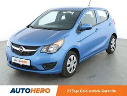 Blau Gebraucht 2015 Opel Karl Edition Kleinwagen | 7.070 € (Fairer Preis)