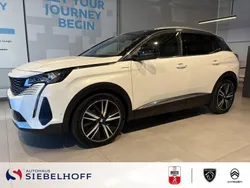 Perlmutt weiß Gebraucht 2021 Peugeot 3008 GT SUV | 23.495 € (Fairer Preis)