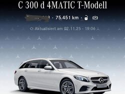 Weiß Gebraucht 2020 Mercedes C300 AMG line Plus Kombi | 30.990 € (Fairer Preis)