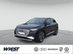 Mythosschwarz metallic Gebraucht 2022 Audi Q4 e-tron S-Line SUV | 35.880 € (Guter Preis)