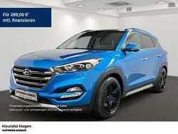 Blau Gebraucht 2017 Hyundai Tucson Premium SUV | 17.150 € (Guter Preis)