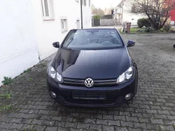 Schwarz Gebraucht 2012 VW Golf Cabriolet Cabrio | 9.700 € (Etwas zu teuer)