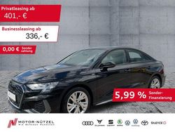 Mythosschwarz metallic Gebraucht 2021 Audi A3 S-Line Limousine | 24.650 € (Fairer Preis)