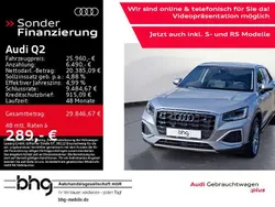 Florettsilber metallic Gebraucht 2024 Audi Q2 Advanced SUV | 25.460 € (Fairer Preis)