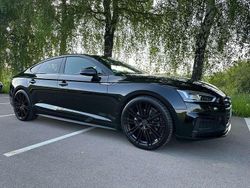 Schwarz Gebraucht 2018 Audi A5 Sportback S-Line Kleinwagen | 25.799 € (Fairer Preis)