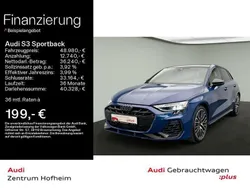 Ascariblau metallic Gebraucht 2024 Audi S3 Ambiente Limousine | 48.980 € (Etwas zu teuer)