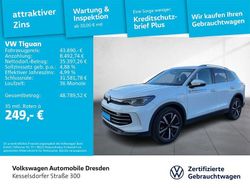 Weiß Gebraucht 2024 VW Tiguan IQ Drive SUV | 55.750 €