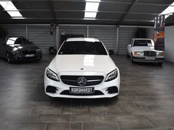 Weiß Gebraucht 2021 Mercedes C220 AMG Limousine | 27.900 € (Superpreis)