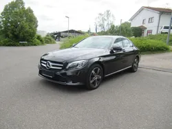 Obsidianschwarz metalliclack Gebraucht 2021 Mercedes C180 Avantgarde Limousine | 26.500 € (Superpreis)