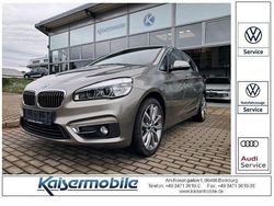Silber Gebraucht 2015 BMW 218 Active Tourer Luxury Line Van / Kleinbus | 13.989 € (Fairer Preis)