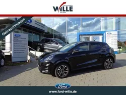 Obsidianschwarz metallic (metallic) Gebraucht 2022 Ford Puma ST-Line Coupé | 19.850 € (Guter Preis)