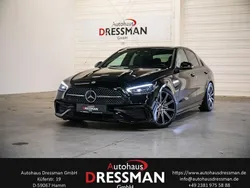 Ung. schwarz unilack Gebraucht 2021 Mercedes C300 AMG line Limousine | 34.472 € (Teuer)