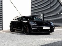Schwarz Gebraucht 2018 Porsche Panamera Turbo Sport Turismo Limousine | 79.730 € (Teuer)