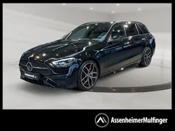 Schwarz Gebraucht 2024 Mercedes C300 AMG Limousine | 50.713 € (Teuer)