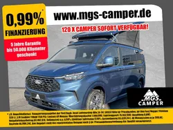 Chrome blue metallic Neu 2025 Ford Tourneo Custom Nugget Limousine | 59.790 € (Guter Preis)