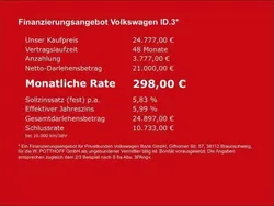 Gletscherweiss Gebraucht 2021 VW ID.3 Pro Performance Kleinwagen | 24.777 € (Fairer Preis)