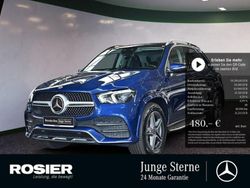 Blau / brilliantblau Gebraucht 2021 Mercedes GLE400 AMG line SUV | 59.290 € (Guter Preis)