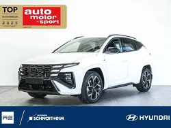 Atlas white Neu 2025 Hyundai Tucson N Line SUV | 38.390 € (Fairer Preis)