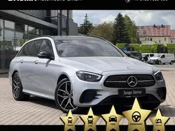 Lack hightechsilber Gebraucht 2025 Mercedes E220 AMG Kombi | 61.990 €
