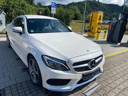 Weiß Gebraucht 2017 Mercedes C180 AMG line Coupé | 22.400 € (Fairer Preis)