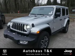 Silber Neu 2024 Jeep Wrangler Unlimited Sahara SUV | 59.990 € (Guter Preis)