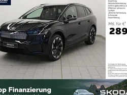 Schwarz Gebraucht 2025 Skoda Enyaq iV SportLine SUV | 49.980 € (Fairer Preis)