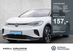 Gletscherweiss metallic schwarz Gebraucht 2023 VW ID.4 Pro Performance SUV | 38.970 € (Fairer Preis)