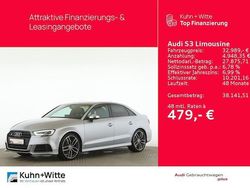 Florettsilber metallic Gebraucht 2019 Audi S3 Design Limousine | 32.989 € (Fairer Preis)