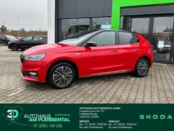 Velvet rot metallic Gebraucht 2023 Skoda Fabia Monte Carlo Limousine | 22.570 € (Fairer Preis)