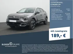 Platiniumgrau (meta Gebraucht 2024 Citroën C4 PureTech Limousine | 19.390 € (Fairer Preis)