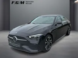 Obsidianschwarz metalliclack Gebraucht 2022 Mercedes C300 AMG line Limousine | 44.970 € (Teuer)