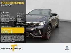 Grau Gebraucht 2025 VW T-Roc Cabriolet R-line Cabrio | 31.550 € (Guter Preis)