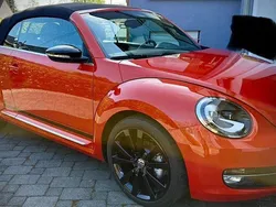 Orange Gebraucht 2015 VW Beetle CLUB Cabrio | 18.299 € (Fairer Preis)