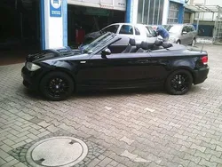 Schwarz Gebraucht 2009 BMW 120 Cabriolet Advantage Cabrio | 8.500 € (Fairer Preis)